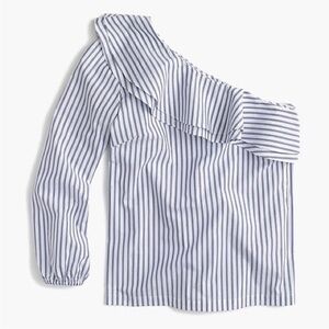 J Crew one shoulder top